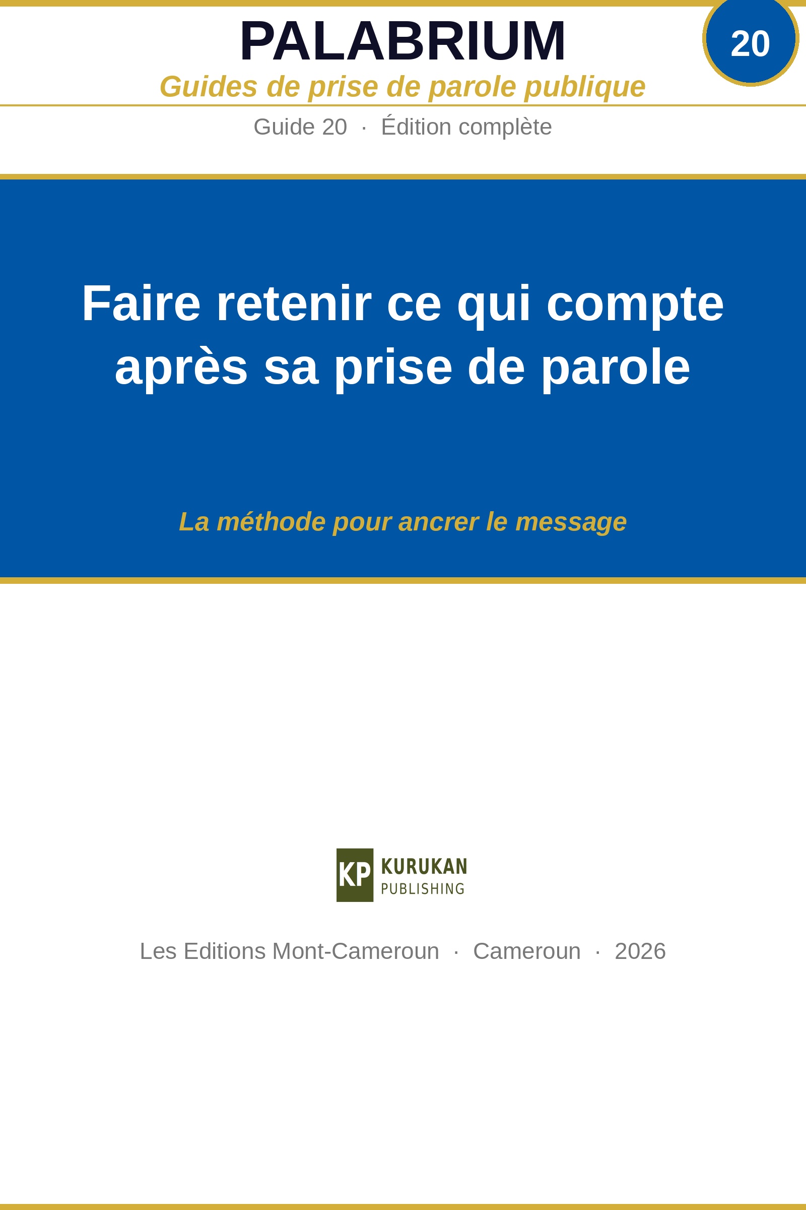 Guide 20 FR